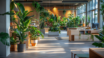 Office Plants: Clean Air, Calm, & Eye Health